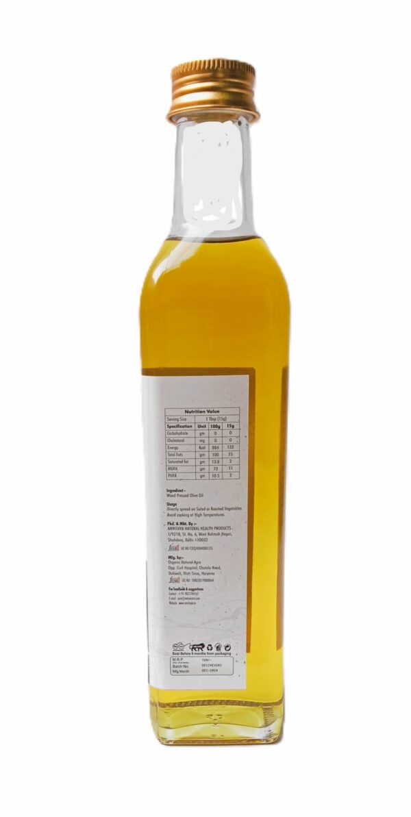 Wood Pressed Extra Virgin Olive Oil