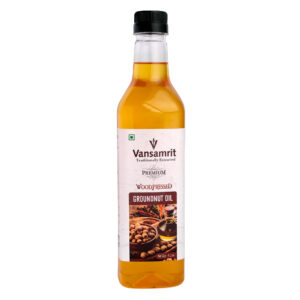 Wood-Pressed Groundnut Oil